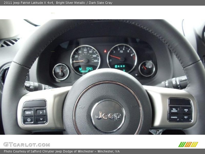  2011 Patriot Latitude X 4x4 Steering Wheel