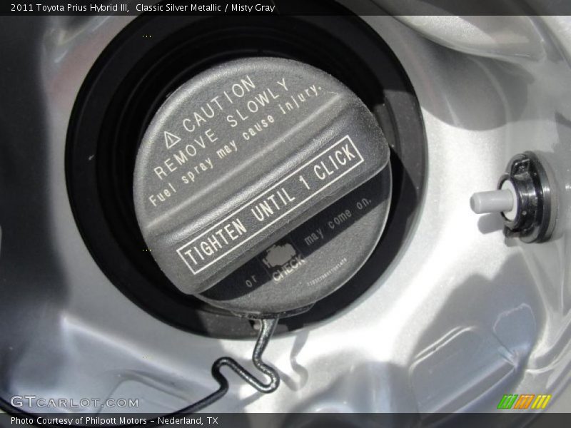 Classic Silver Metallic / Misty Gray 2011 Toyota Prius Hybrid III
