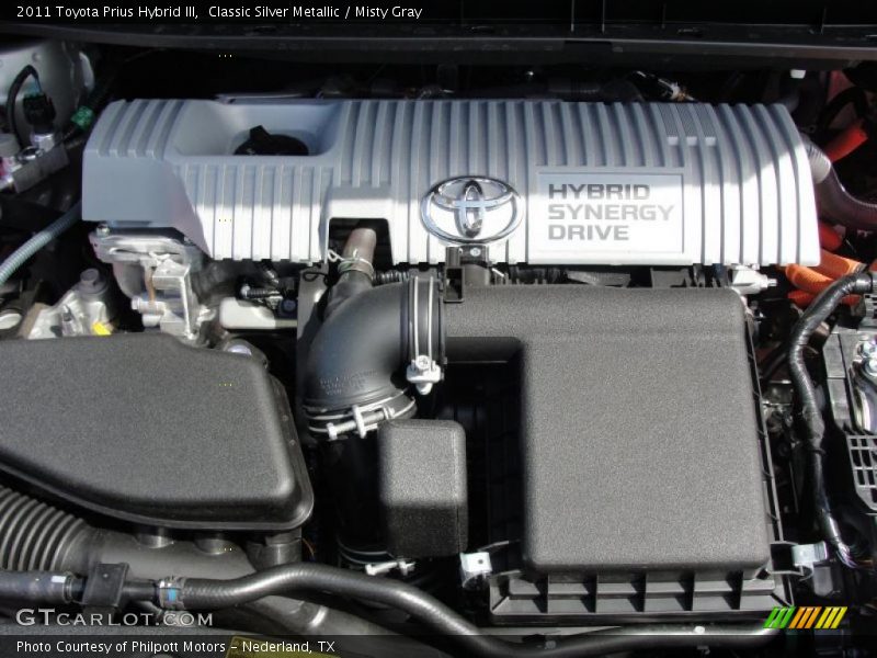 Classic Silver Metallic / Misty Gray 2011 Toyota Prius Hybrid III