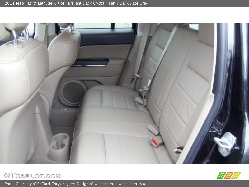  2011 Patriot Latitude X 4x4 Dark Slate Gray Interior