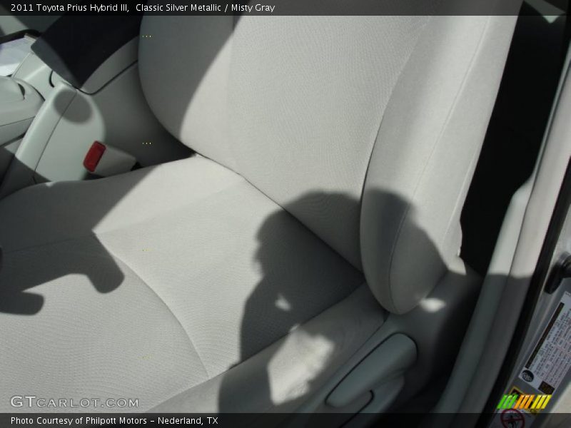 Classic Silver Metallic / Misty Gray 2011 Toyota Prius Hybrid III