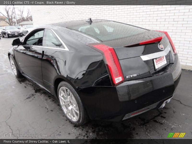 Black Raven / Ebony 2011 Cadillac CTS -V Coupe