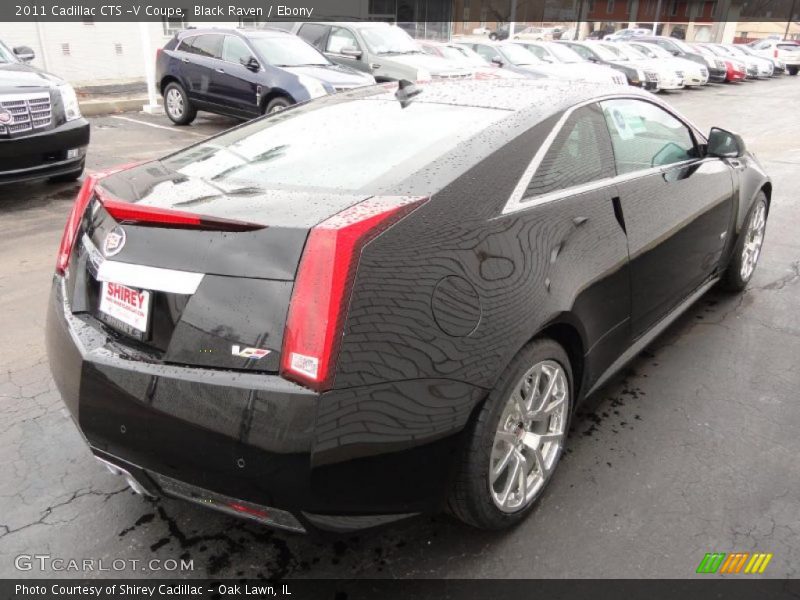 Black Raven / Ebony 2011 Cadillac CTS -V Coupe
