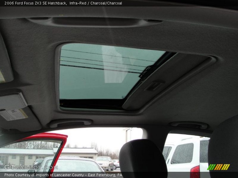 Infra-Red / Charcoal/Charcoal 2006 Ford Focus ZX3 SE Hatchback