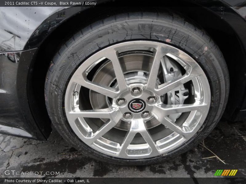  2011 CTS -V Coupe Wheel
