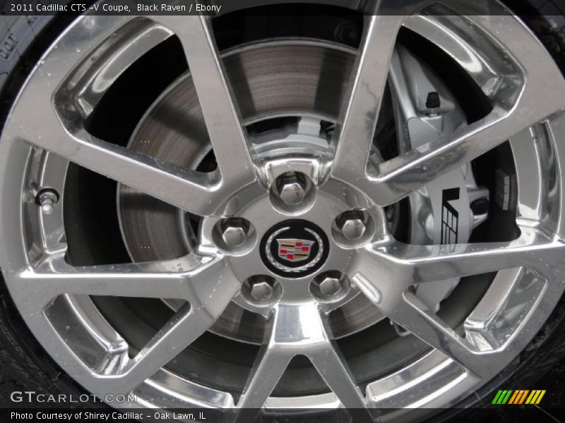 Black Raven / Ebony 2011 Cadillac CTS -V Coupe