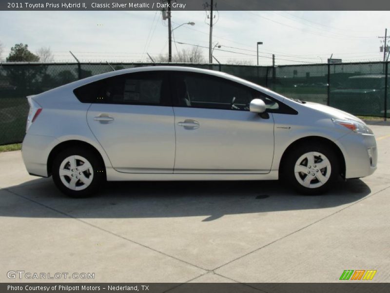  2011 Prius Hybrid II Classic Silver Metallic
