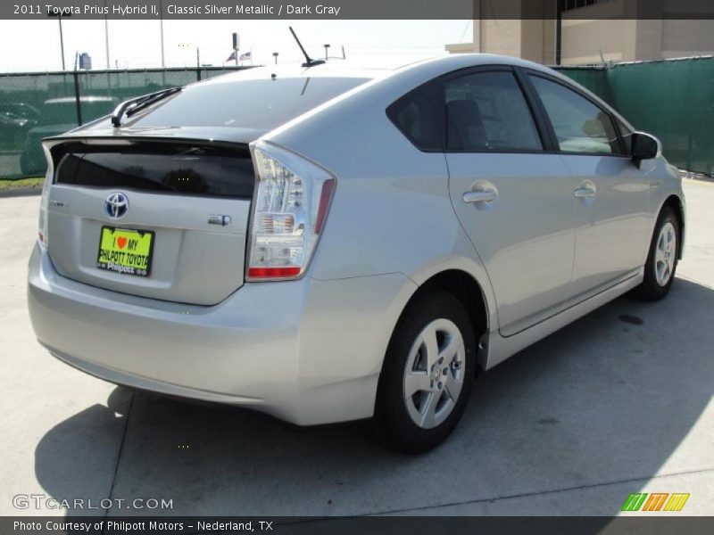 Classic Silver Metallic / Dark Gray 2011 Toyota Prius Hybrid II
