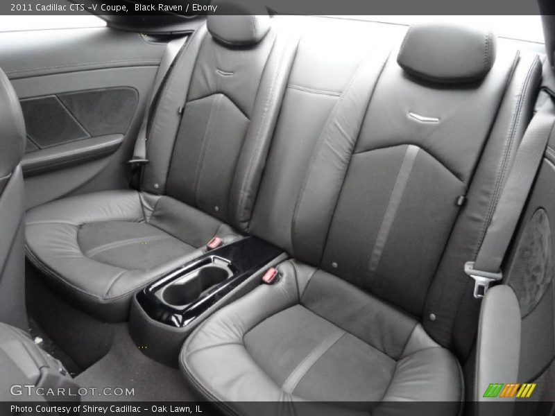  2011 CTS -V Coupe Ebony Interior