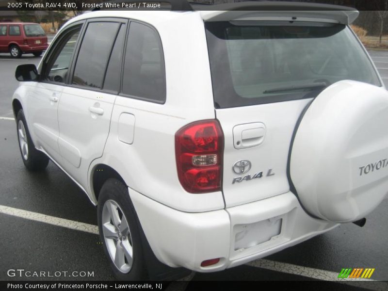 Frosted White Pearl / Taupe 2005 Toyota RAV4 4WD
