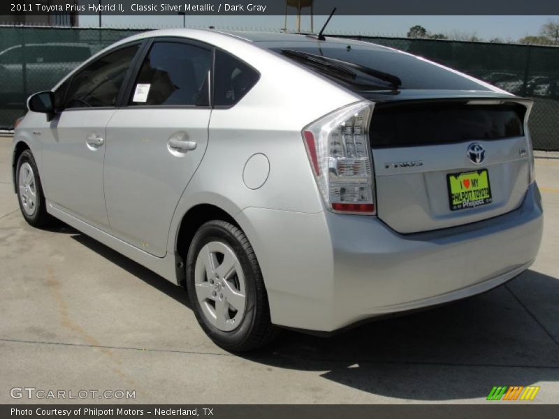 Classic Silver Metallic / Dark Gray 2011 Toyota Prius Hybrid II
