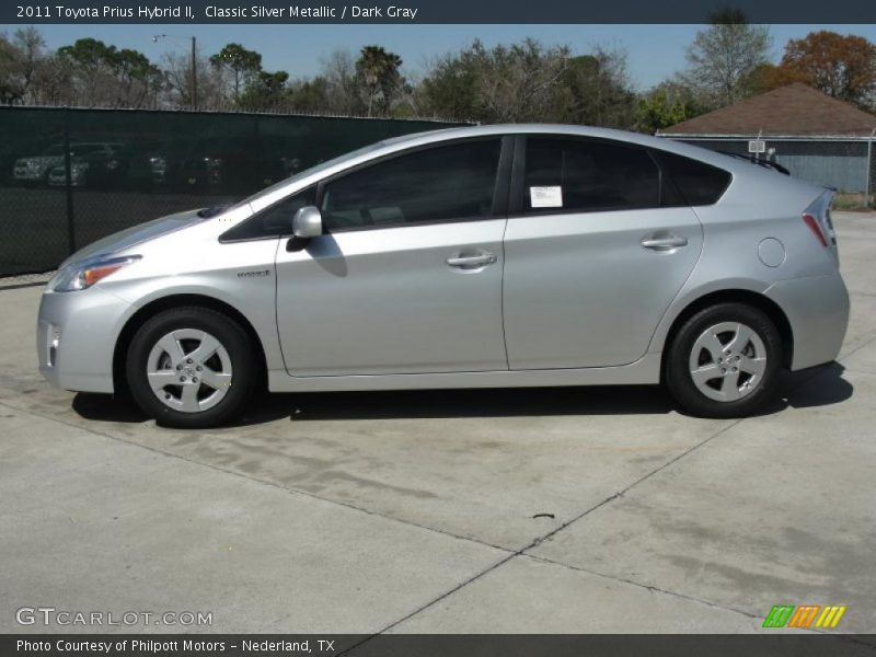 Classic Silver Metallic / Dark Gray 2011 Toyota Prius Hybrid II