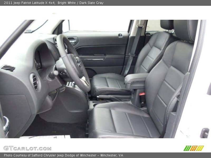  2011 Patriot Latitude X 4x4 Dark Slate Gray Interior