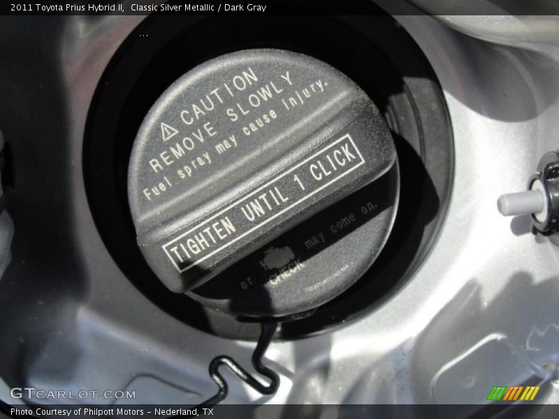 Classic Silver Metallic / Dark Gray 2011 Toyota Prius Hybrid II