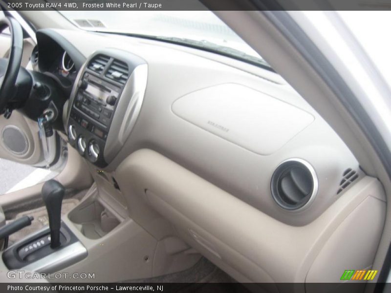 Frosted White Pearl / Taupe 2005 Toyota RAV4 4WD