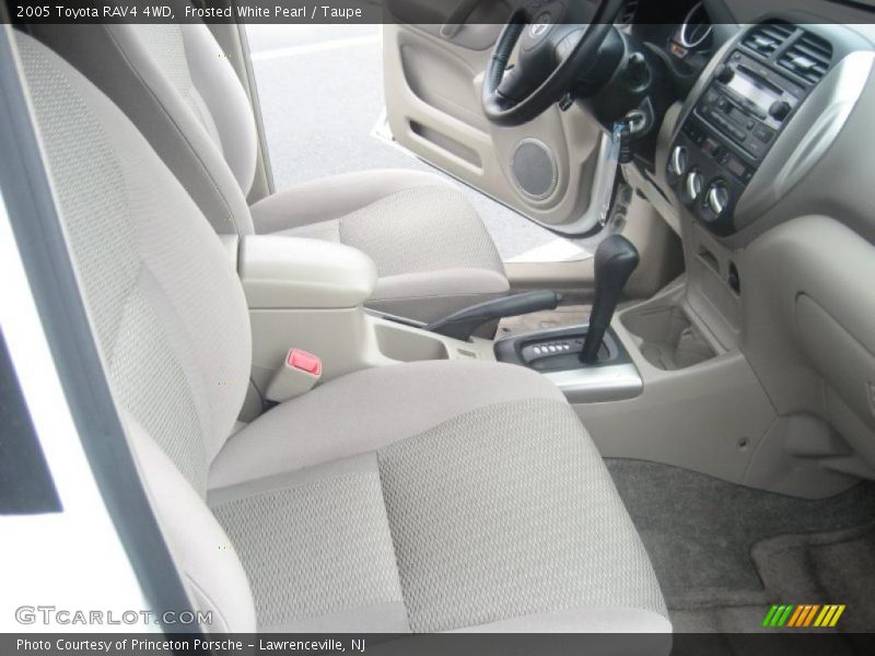Frosted White Pearl / Taupe 2005 Toyota RAV4 4WD