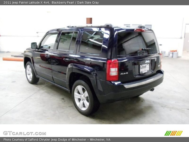 Blackberry Pearl / Dark Slate Gray 2011 Jeep Patriot Latitude X 4x4