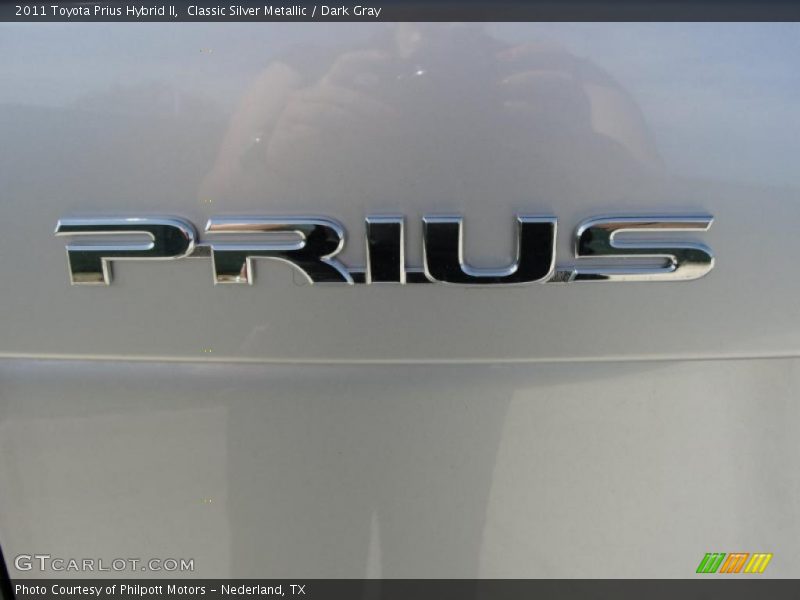 Classic Silver Metallic / Dark Gray 2011 Toyota Prius Hybrid II