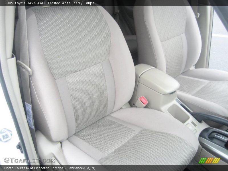 Frosted White Pearl / Taupe 2005 Toyota RAV4 4WD