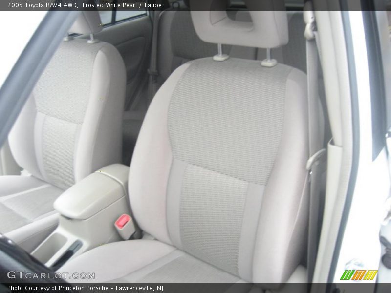 Frosted White Pearl / Taupe 2005 Toyota RAV4 4WD