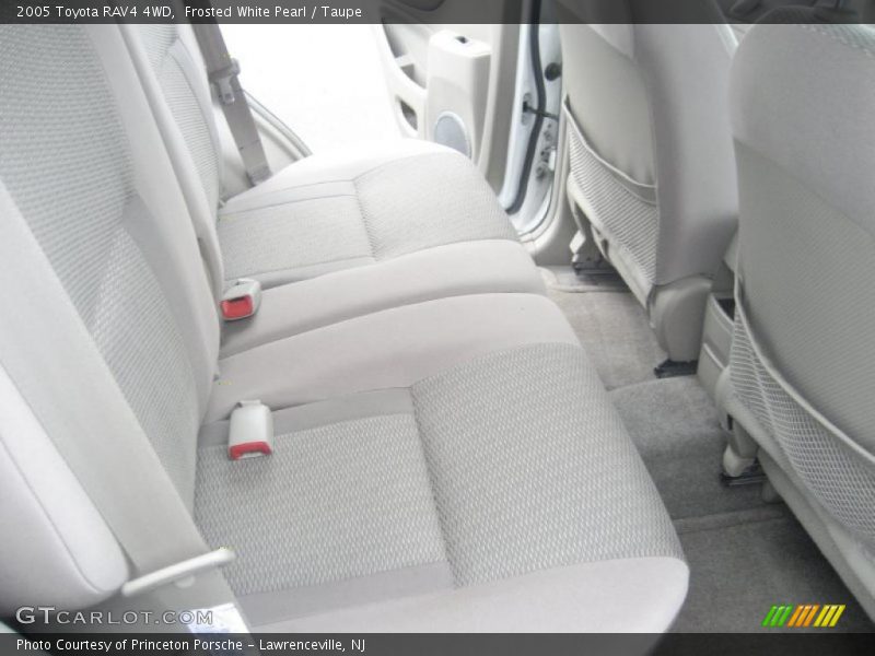 Frosted White Pearl / Taupe 2005 Toyota RAV4 4WD