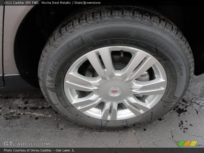 Mocha Steel Metallic / Shale/Brownstone 2011 Cadillac SRX FWD