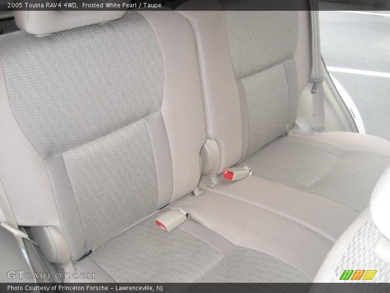 Frosted White Pearl / Taupe 2005 Toyota RAV4 4WD