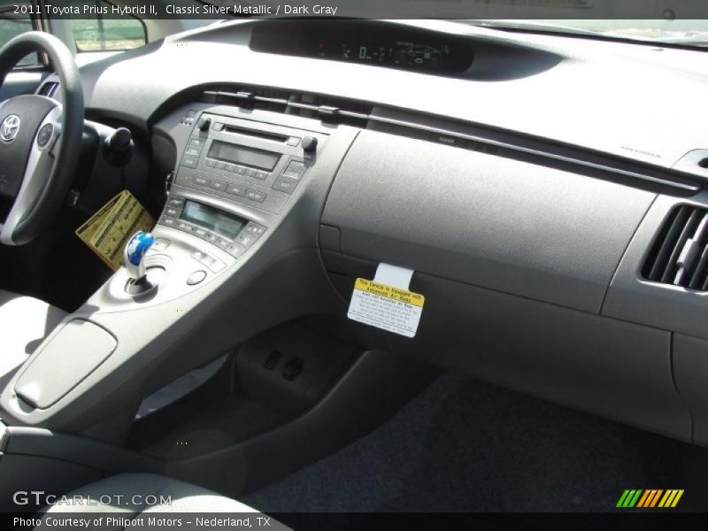 Classic Silver Metallic / Dark Gray 2011 Toyota Prius Hybrid II
