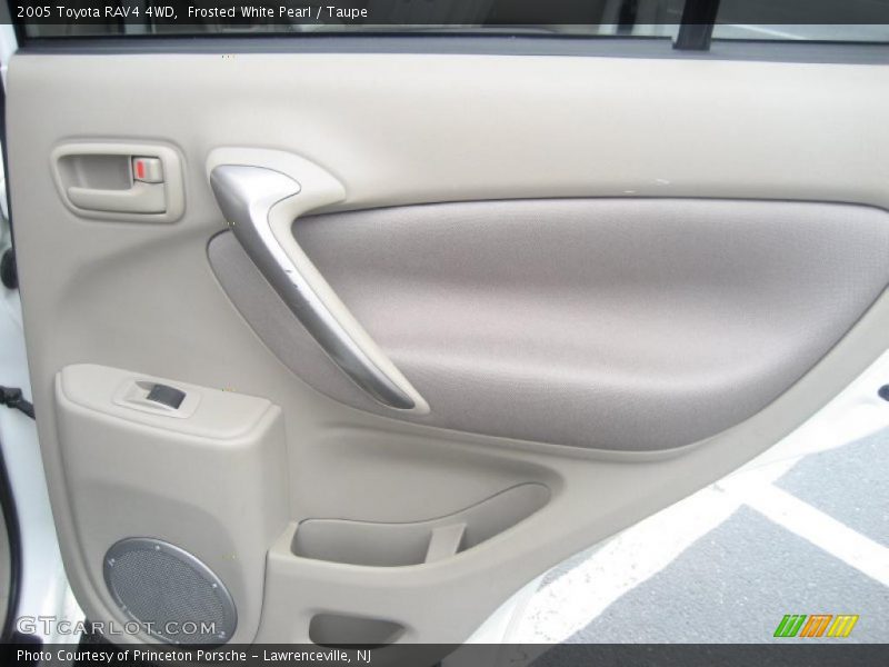 Frosted White Pearl / Taupe 2005 Toyota RAV4 4WD