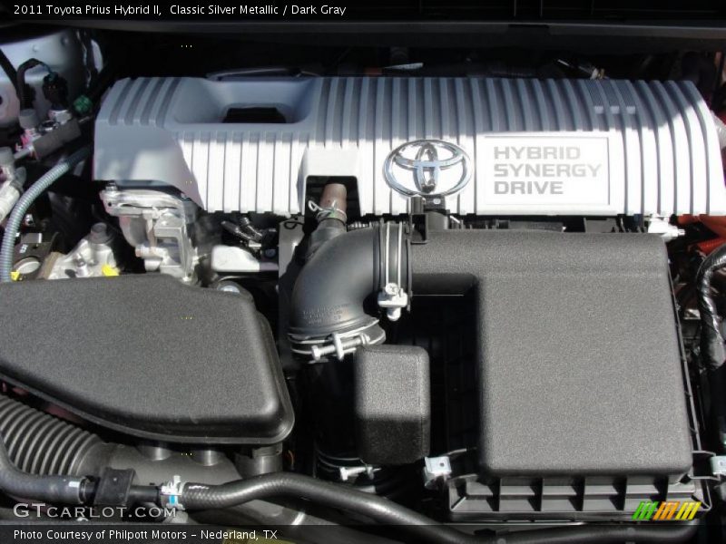  2011 Prius Hybrid II Engine - 1.8 Liter DOHC 16-Valve VVT-i 4 Cylinder Gasoline/Electric Hybrid