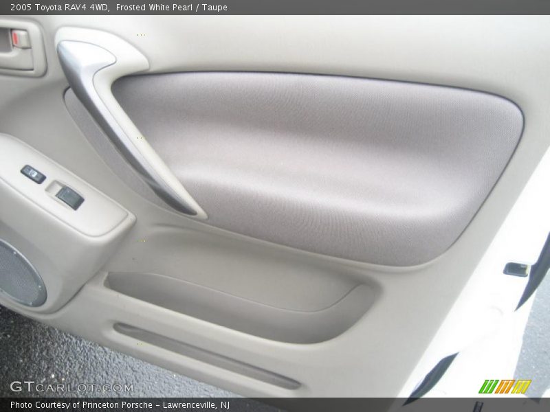 Frosted White Pearl / Taupe 2005 Toyota RAV4 4WD