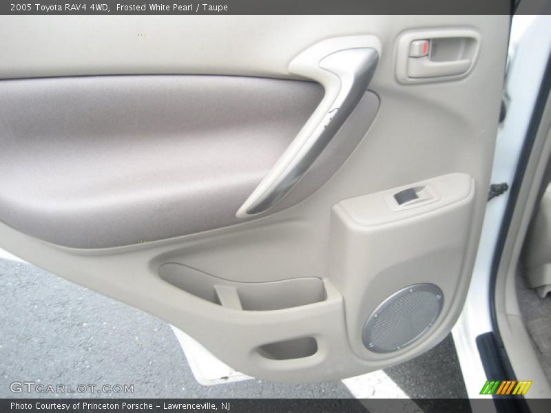 Frosted White Pearl / Taupe 2005 Toyota RAV4 4WD