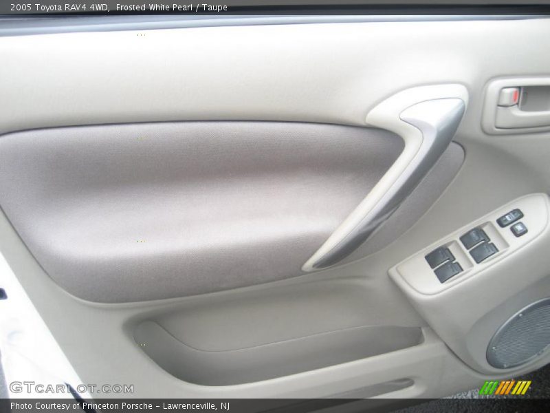 Frosted White Pearl / Taupe 2005 Toyota RAV4 4WD