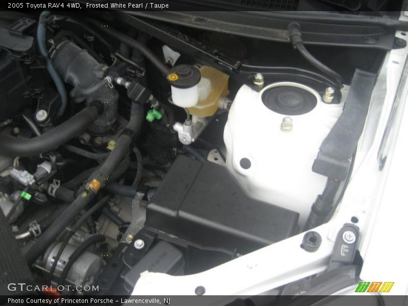 Frosted White Pearl / Taupe 2005 Toyota RAV4 4WD
