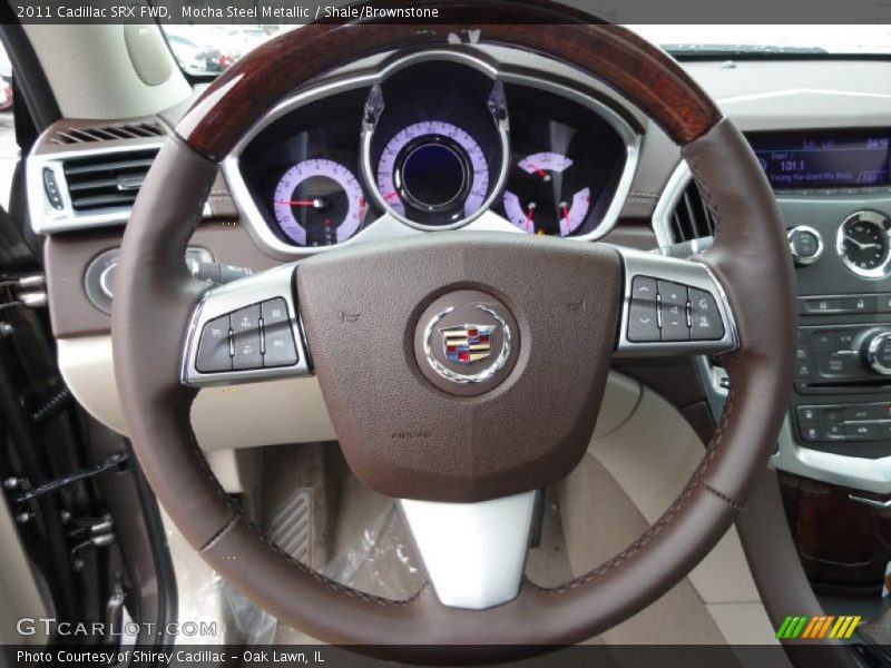 Mocha Steel Metallic / Shale/Brownstone 2011 Cadillac SRX FWD