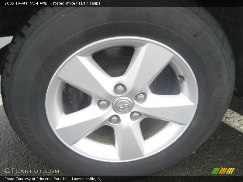 Frosted White Pearl / Taupe 2005 Toyota RAV4 4WD