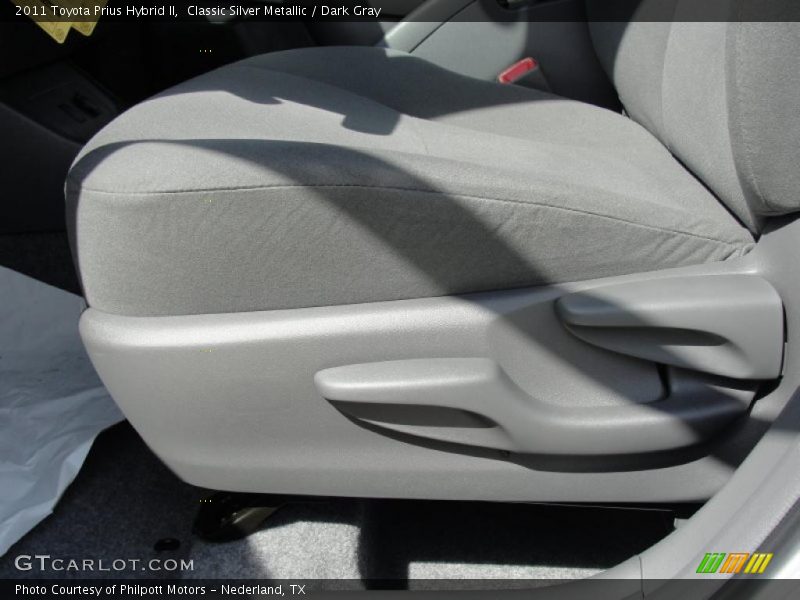 2011 Prius Hybrid II Dark Gray Interior