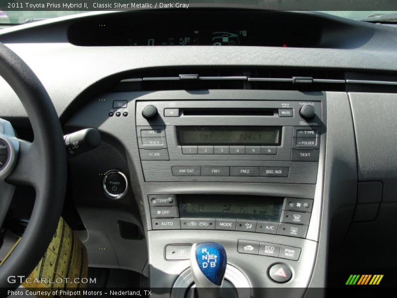 Dashboard of 2011 Prius Hybrid II