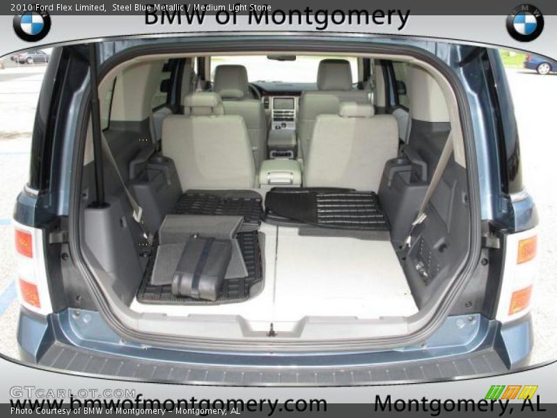Steel Blue Metallic / Medium Light Stone 2010 Ford Flex Limited