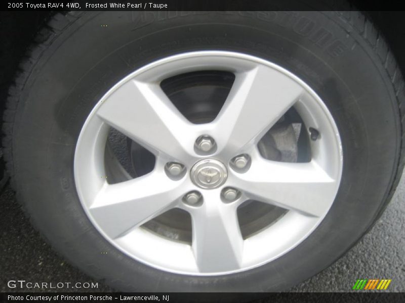 Frosted White Pearl / Taupe 2005 Toyota RAV4 4WD