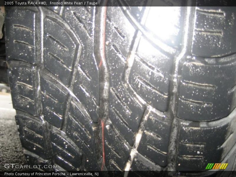 Frosted White Pearl / Taupe 2005 Toyota RAV4 4WD