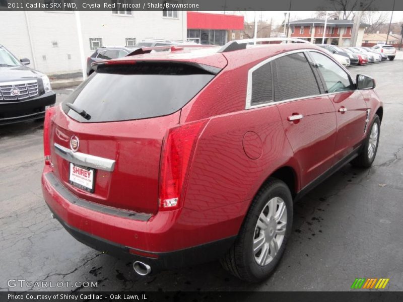Crystal Red Tintcoat / Shale/Brownstone 2011 Cadillac SRX FWD