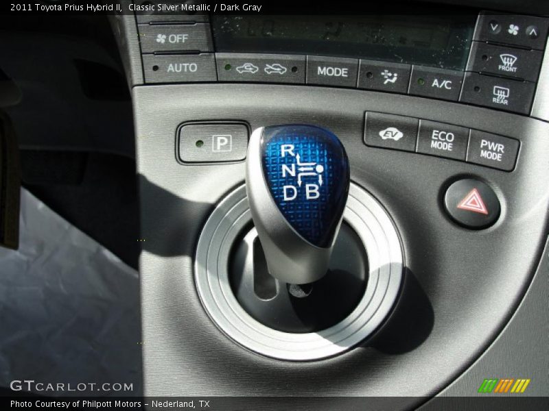  2011 Prius Hybrid II ECVT Automatic Shifter
