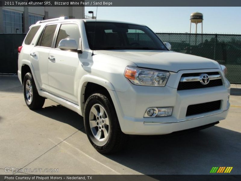 Blizzard White Pearl / Sand Beige 2011 Toyota 4Runner SR5