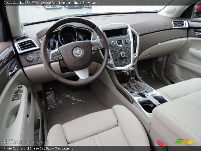 Crystal Red Tintcoat / Shale/Brownstone 2011 Cadillac SRX FWD