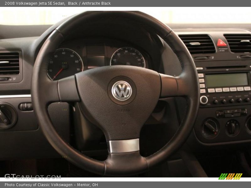  2008 Jetta SE Sedan Steering Wheel