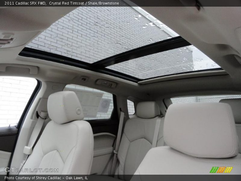 Crystal Red Tintcoat / Shale/Brownstone 2011 Cadillac SRX FWD