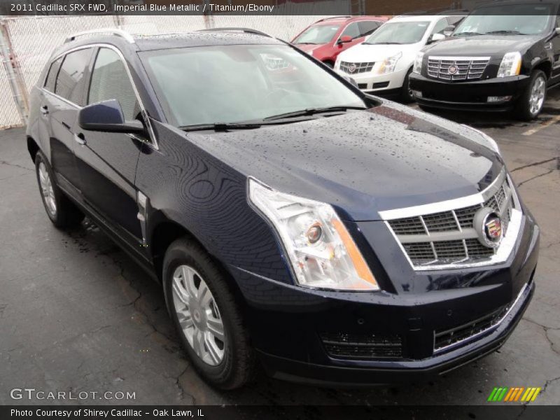  2011 SRX FWD Imperial Blue Metallic