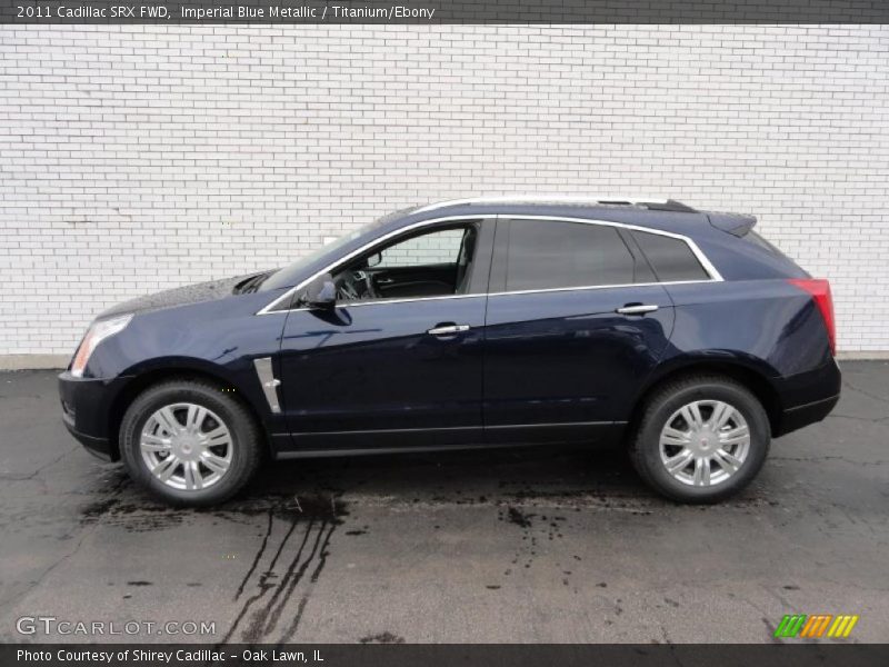  2011 SRX FWD Imperial Blue Metallic
