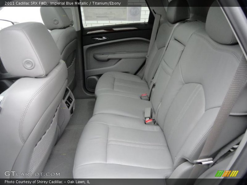 Imperial Blue Metallic / Titanium/Ebony 2011 Cadillac SRX FWD